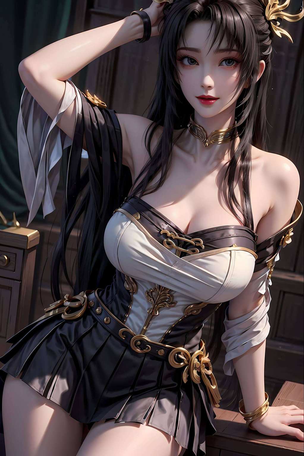在完美世界的斑斓画卷中她的每一次眨眼