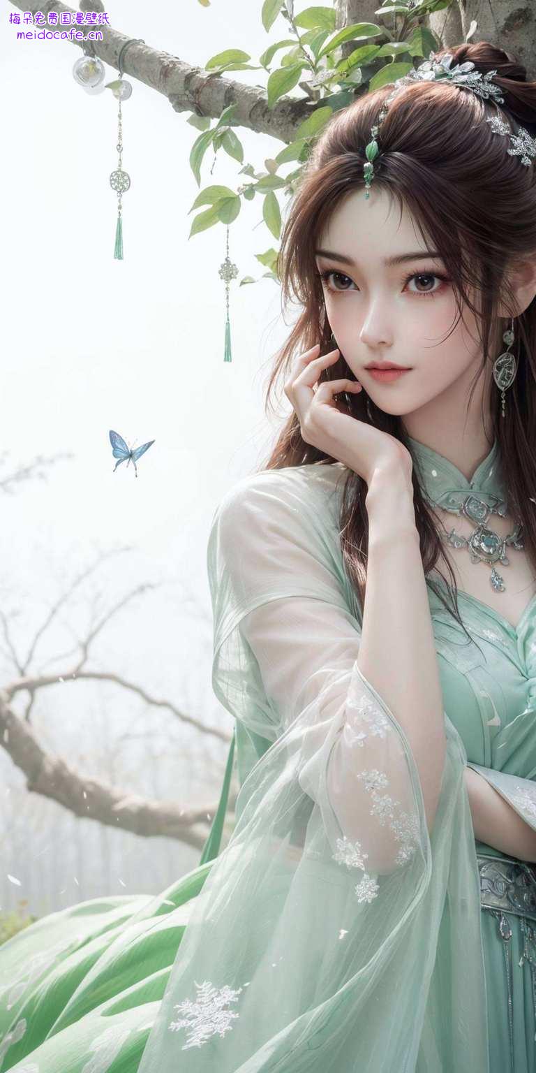 如饮仙露衬仙子之姿