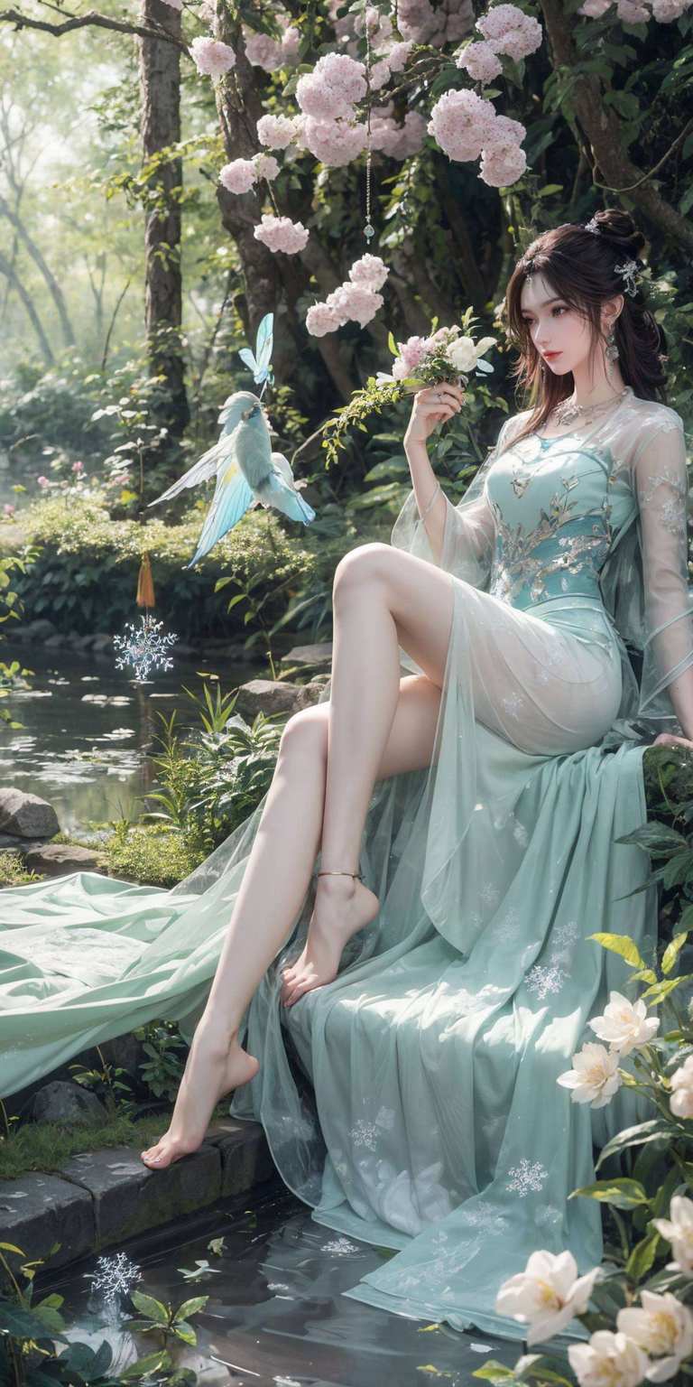 那叫一个生动活泼快来看看这位国漫美女如何让你的电脑屏幕熠熠生辉吧！
