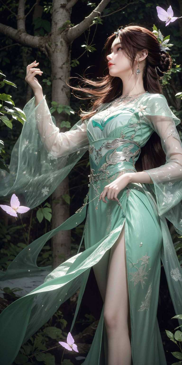 倾仙子翩翩舞动漫美女韵无限
