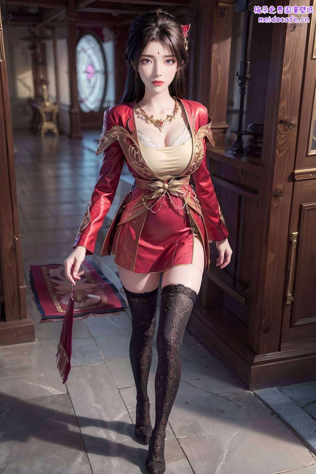 动漫迷们简直是为完美世界壁纸控量身定制的！看那国漫女神月婵