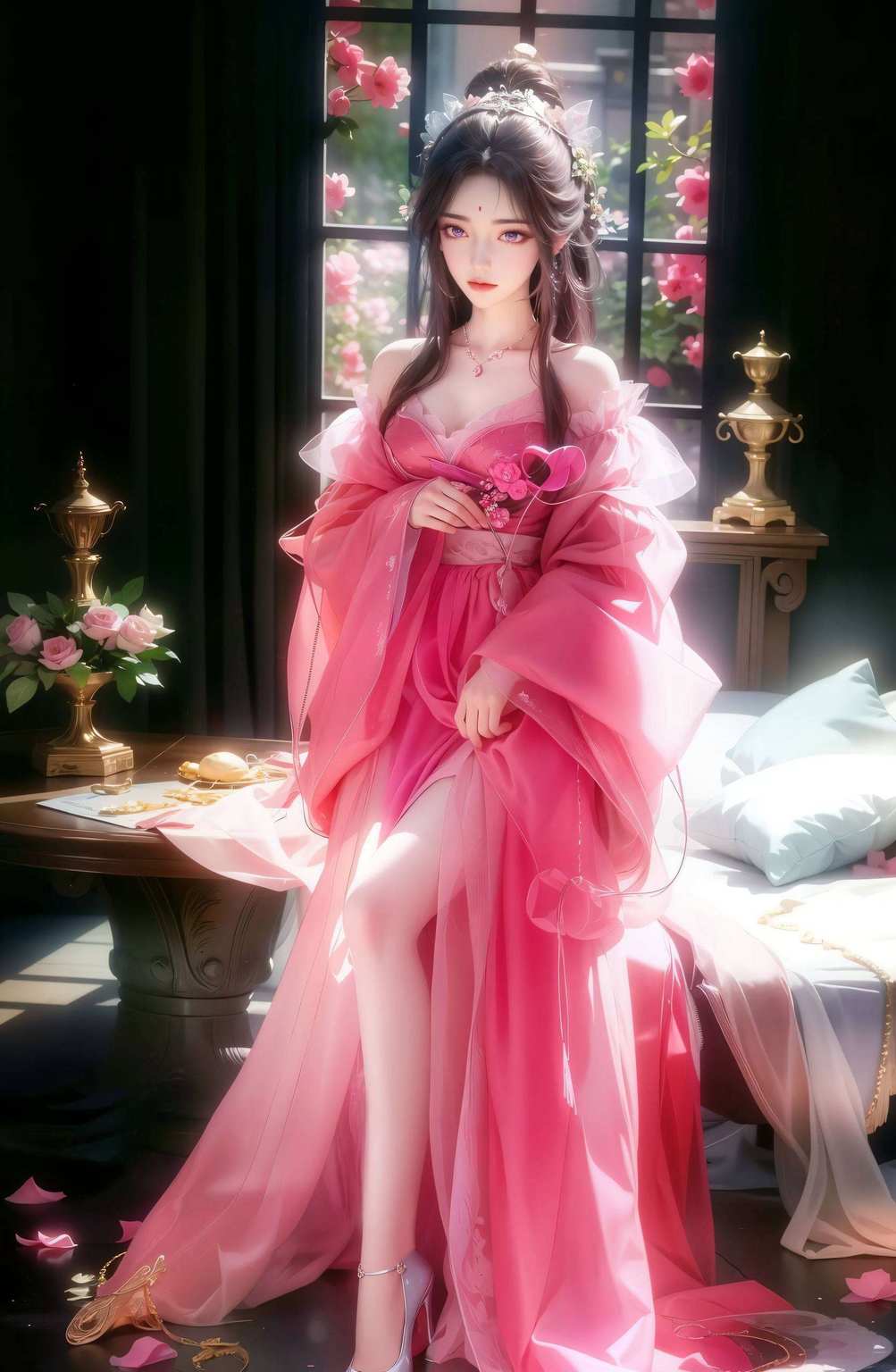 电脑壁纸翩若惊鸿