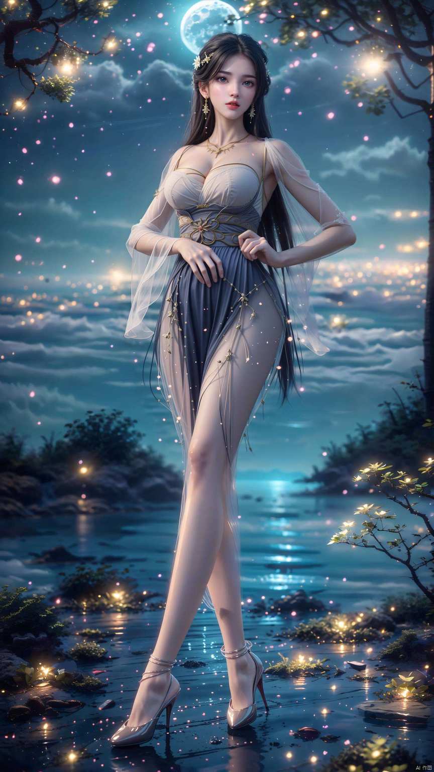 她是国漫中的绝世美女如同梦幻般绽放
