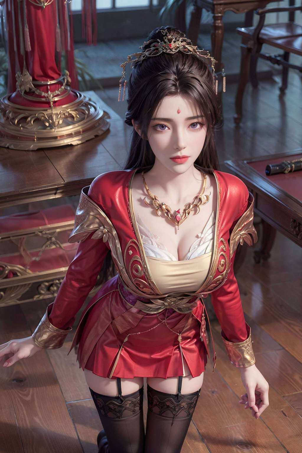那才是真正的视觉盛宴呢！等国漫美女们集体亮相