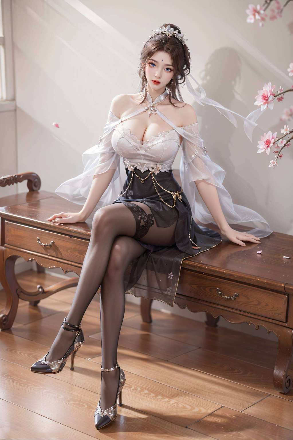 都是对美好事物的极致诠释一袭白衣