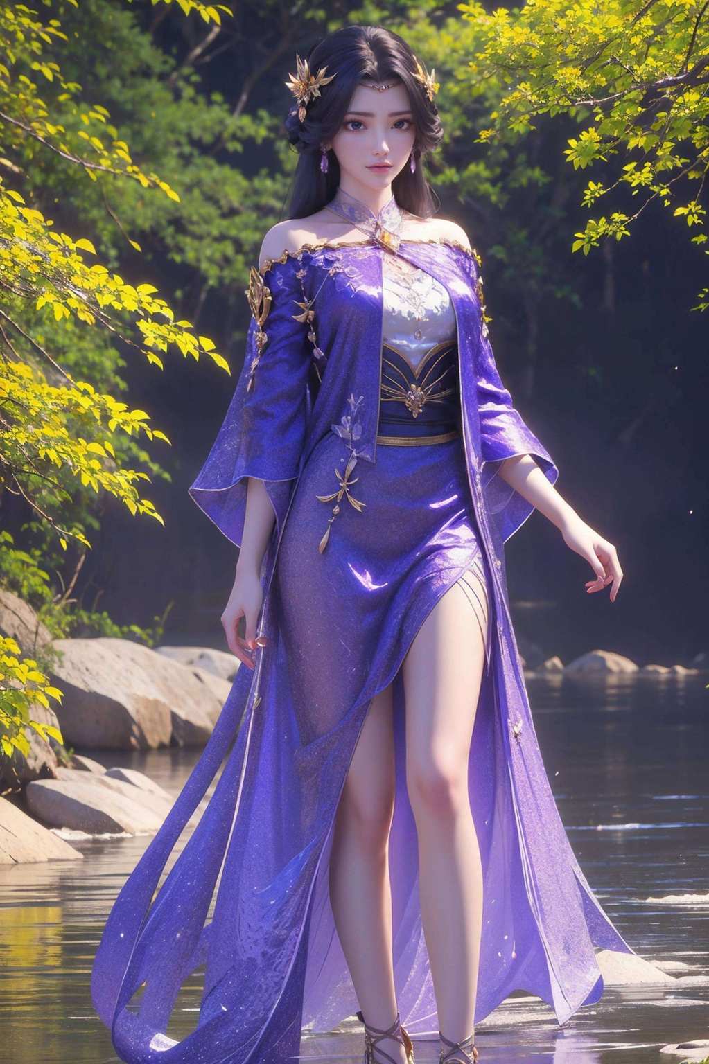 引领着玄幻潮流笑容迷人