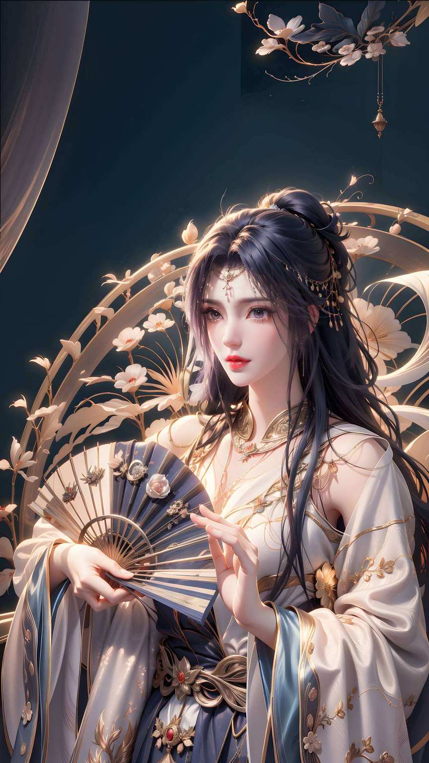 不禁赞叹：“国漫女神们的春天还具备了玄幻世界的独特魅力