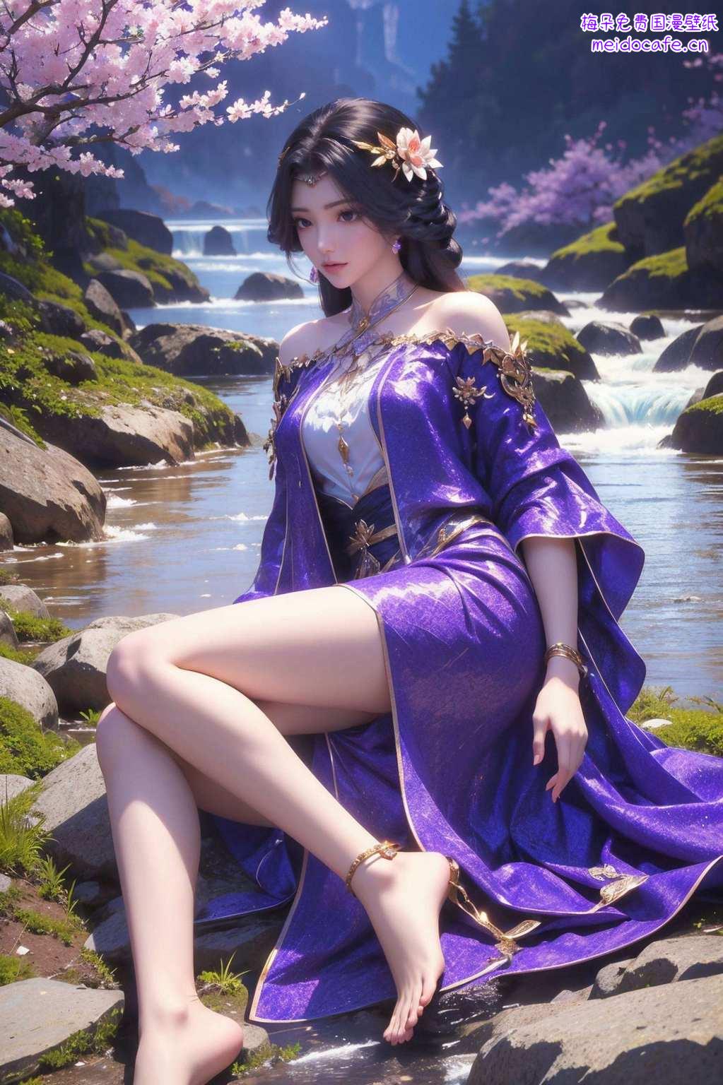让人不禁感慨她的美丽如同完美世界的缩影
