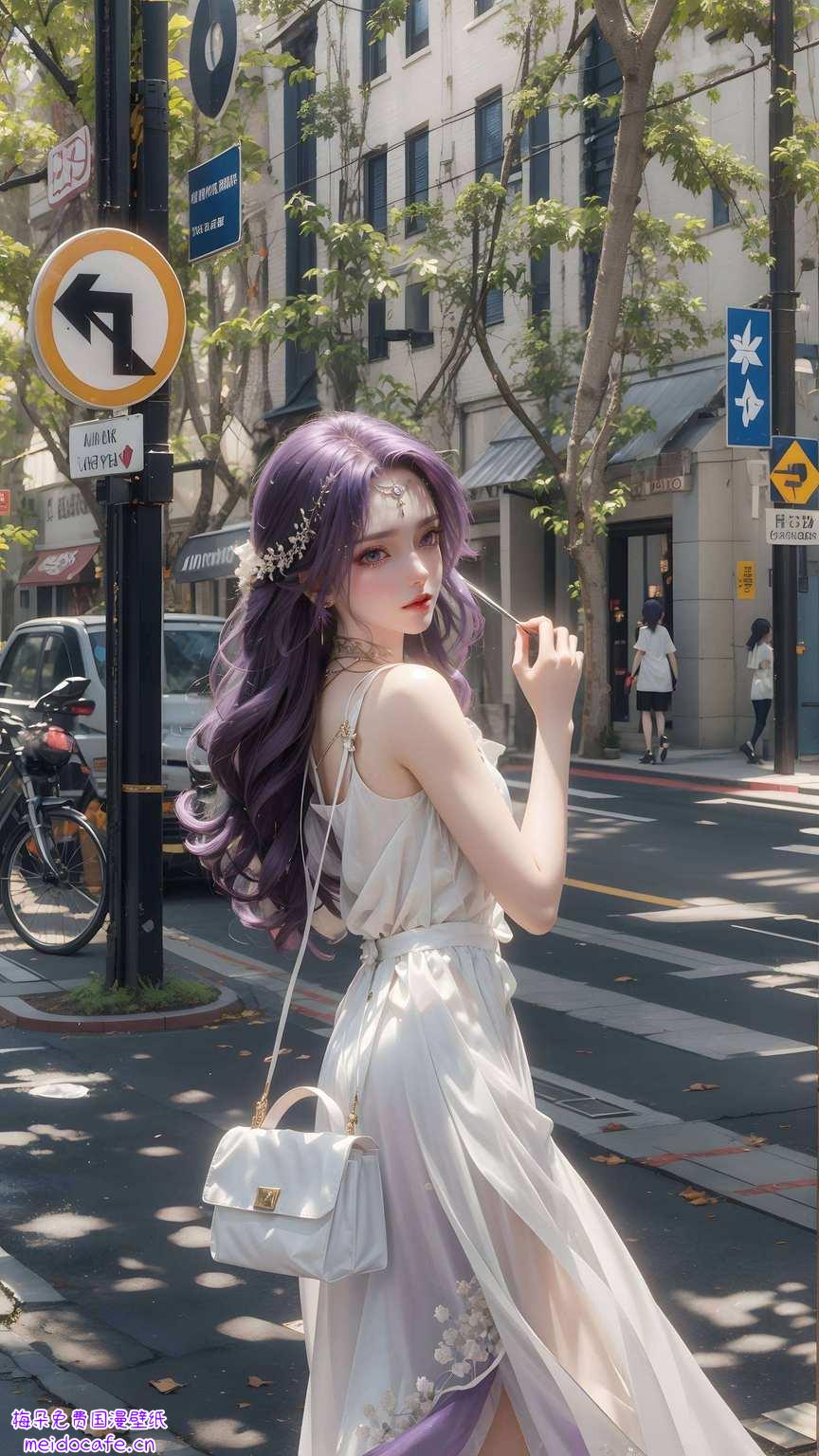 绘国漫之美婉约倩影