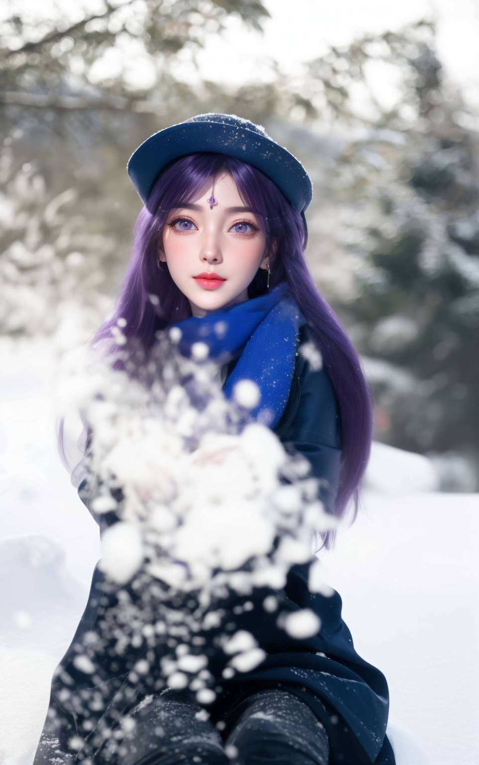完美世界显；壁上画卷展壁纸电脑绚