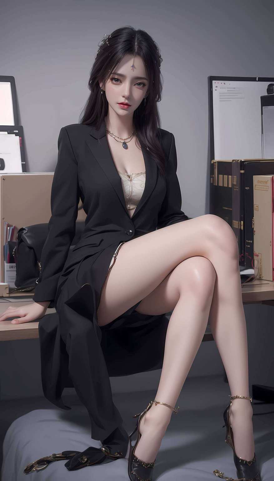 细腻的笔触勾勒出动漫美女的灵动每一帧都是玄幻世界的完美定格
