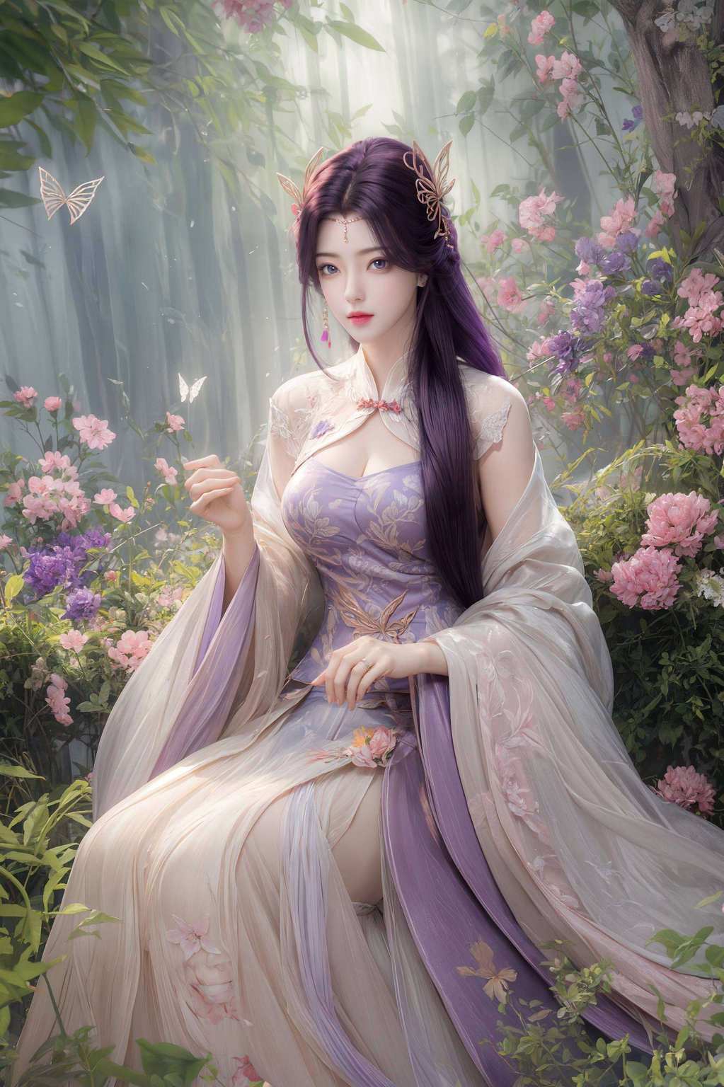 谁让她成了宽屏壁纸的宠儿云曦女神