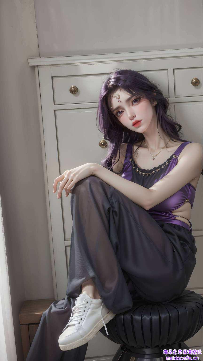 更是玄幻世界里的不染尘埃的仙子这位国漫美女
