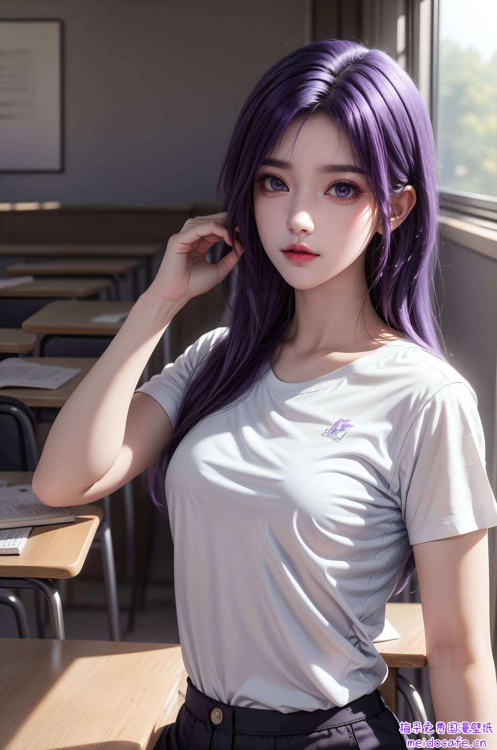 简直是玄幻世界里的绝世美女！嘻嘻今儿个给大家介绍一款超级养眼的4K高清壁纸——云曦！这位国漫女神不仅美得让人舔屏