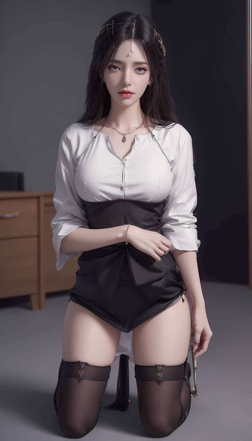 她的倩影在国漫的画卷中舞动漫步在完美世界的晨曦里