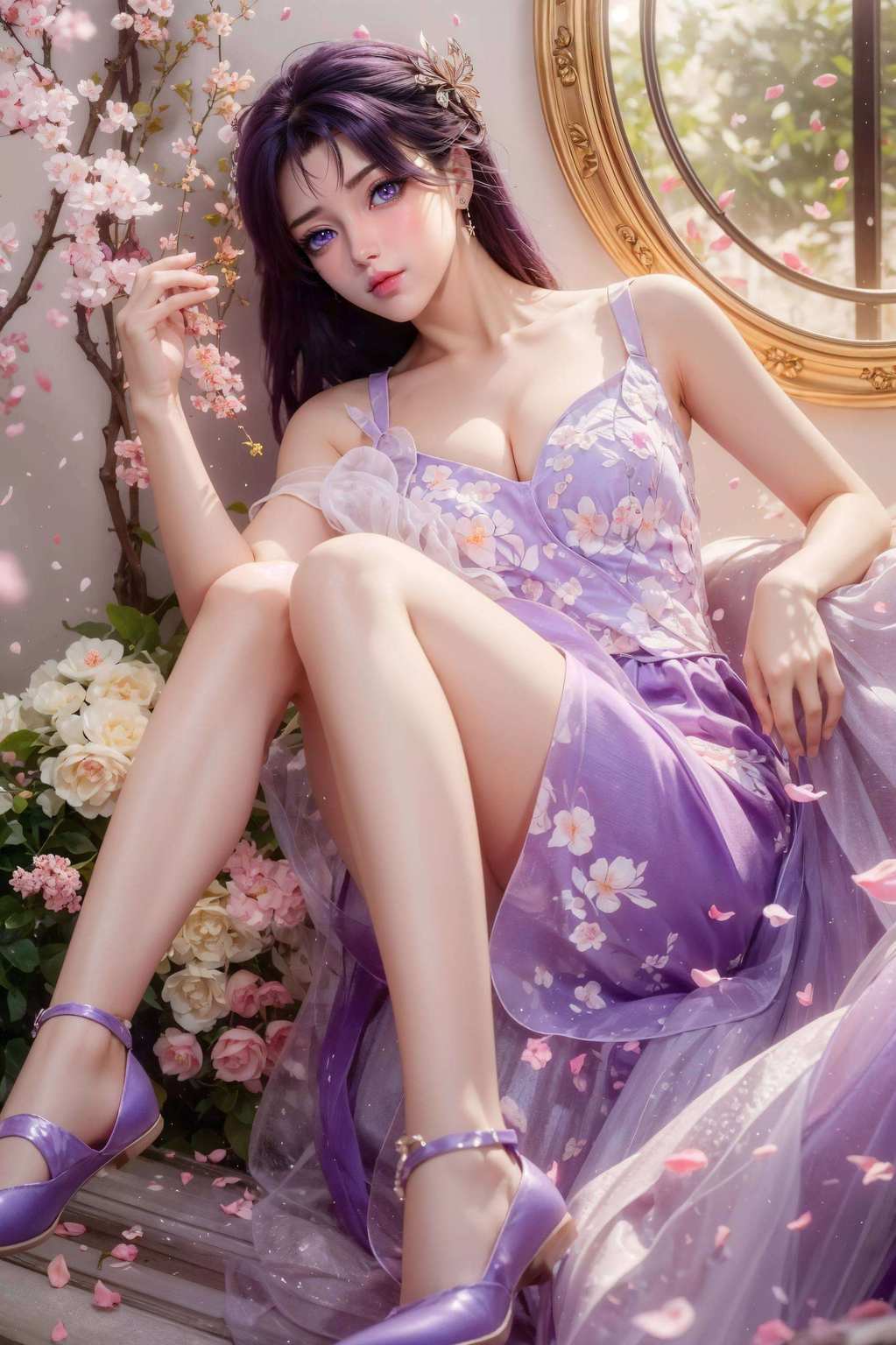 来自国漫的绝世美女还藏着动态壁纸的灵动魅力