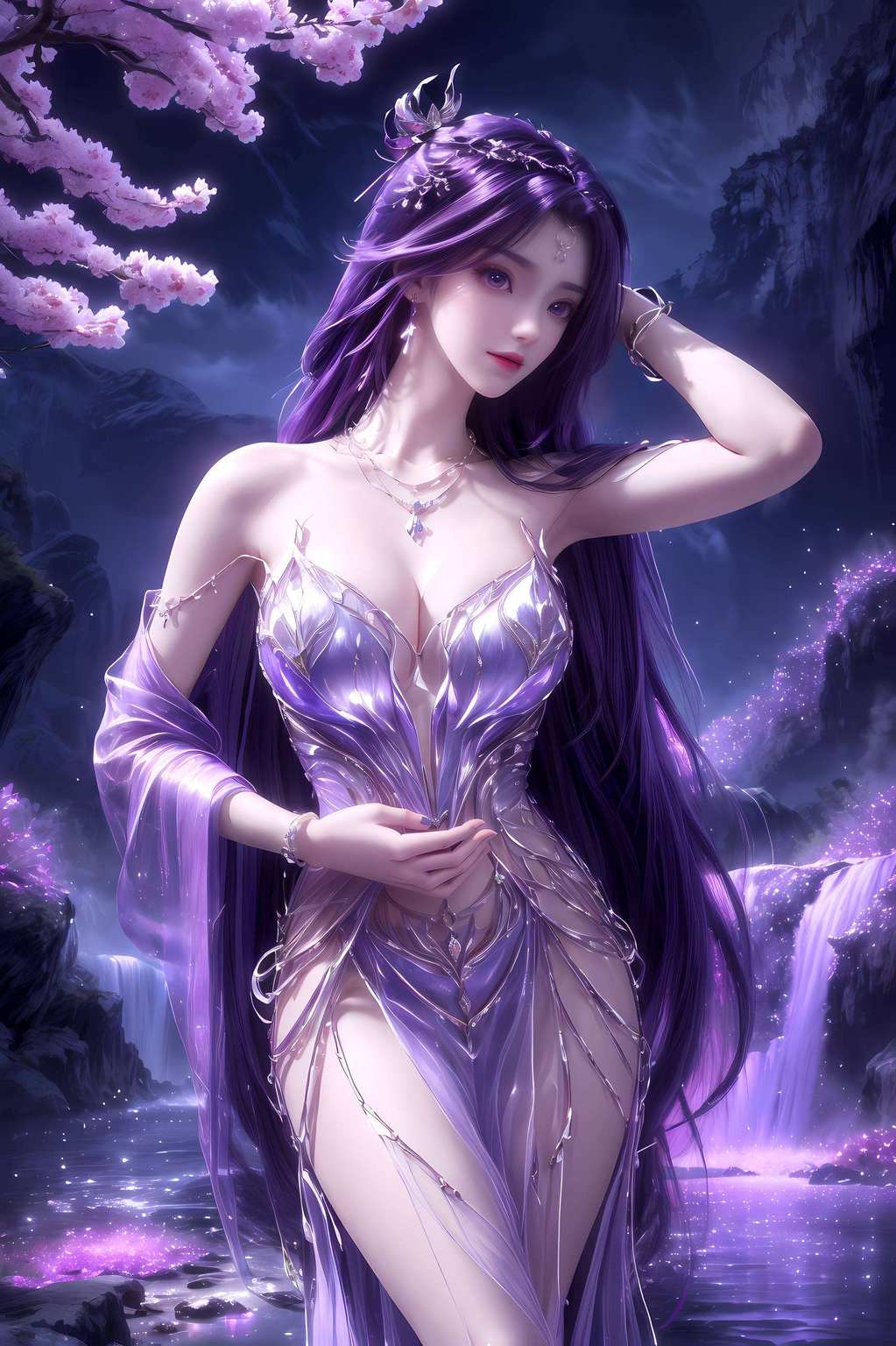 国漫女神们在这款壁纸里简直美得不要不要的让你的手机也跟上潮流