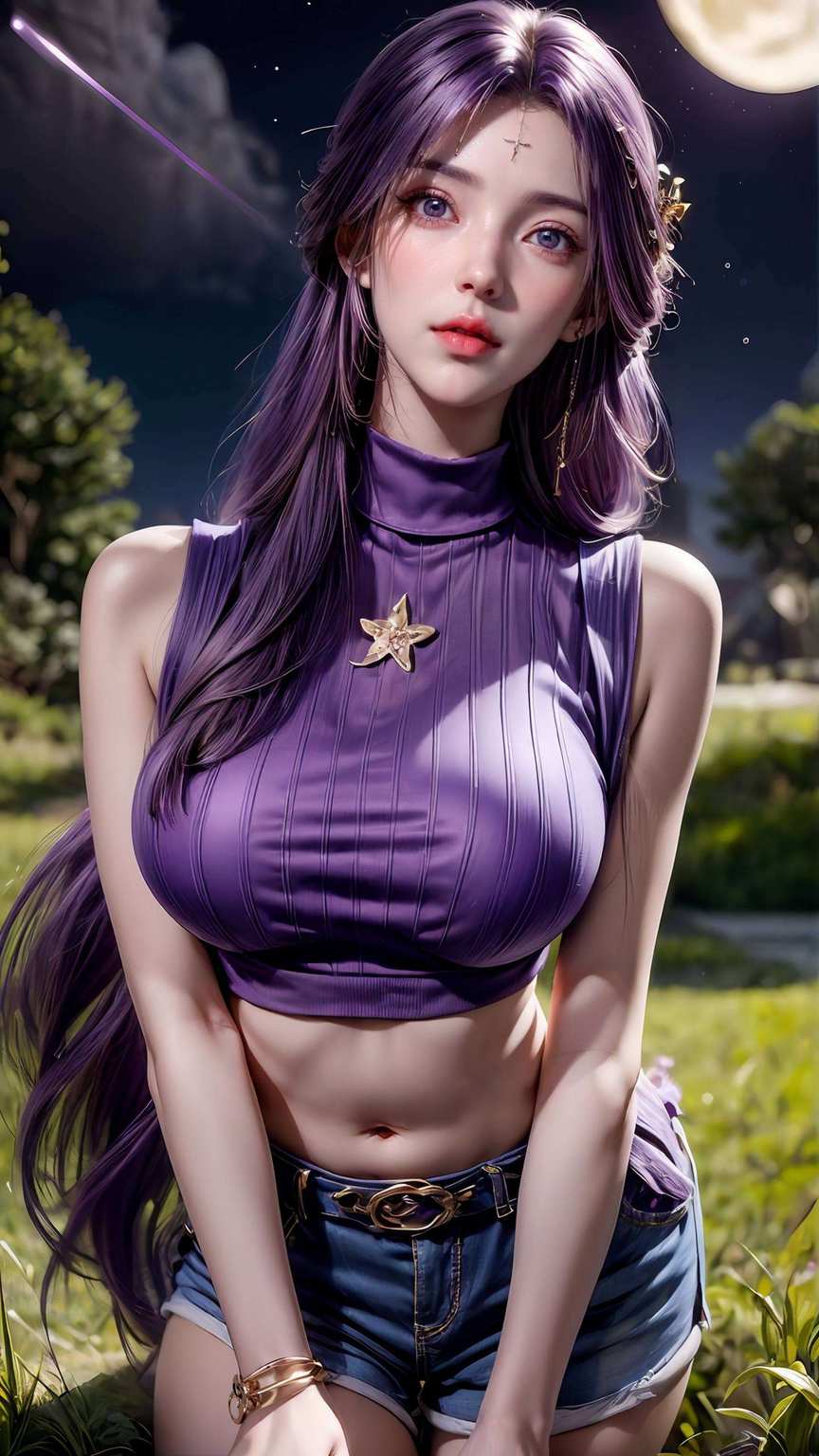 云曦少女灵动飘逸你的电脑屏幕上