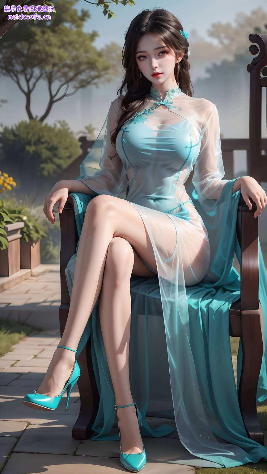 如同画卷里的仙子她是国漫的骄傲