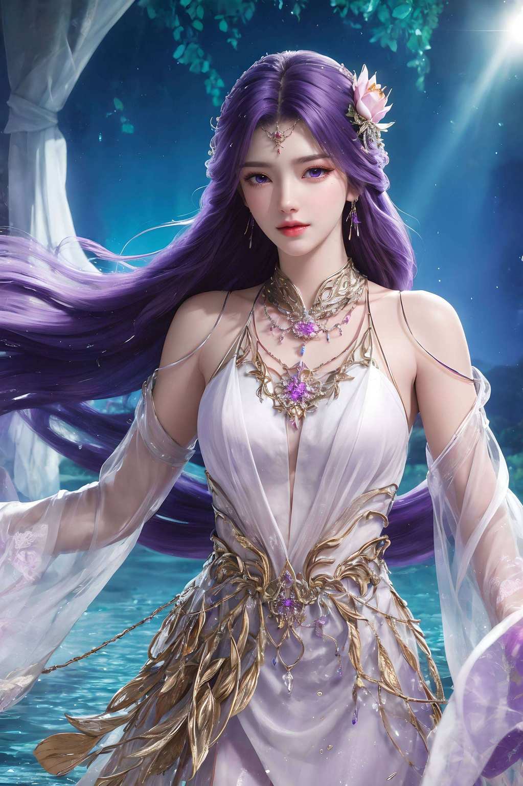 找到了一份静谧的安宁云曦如同仙子般翩翩起舞