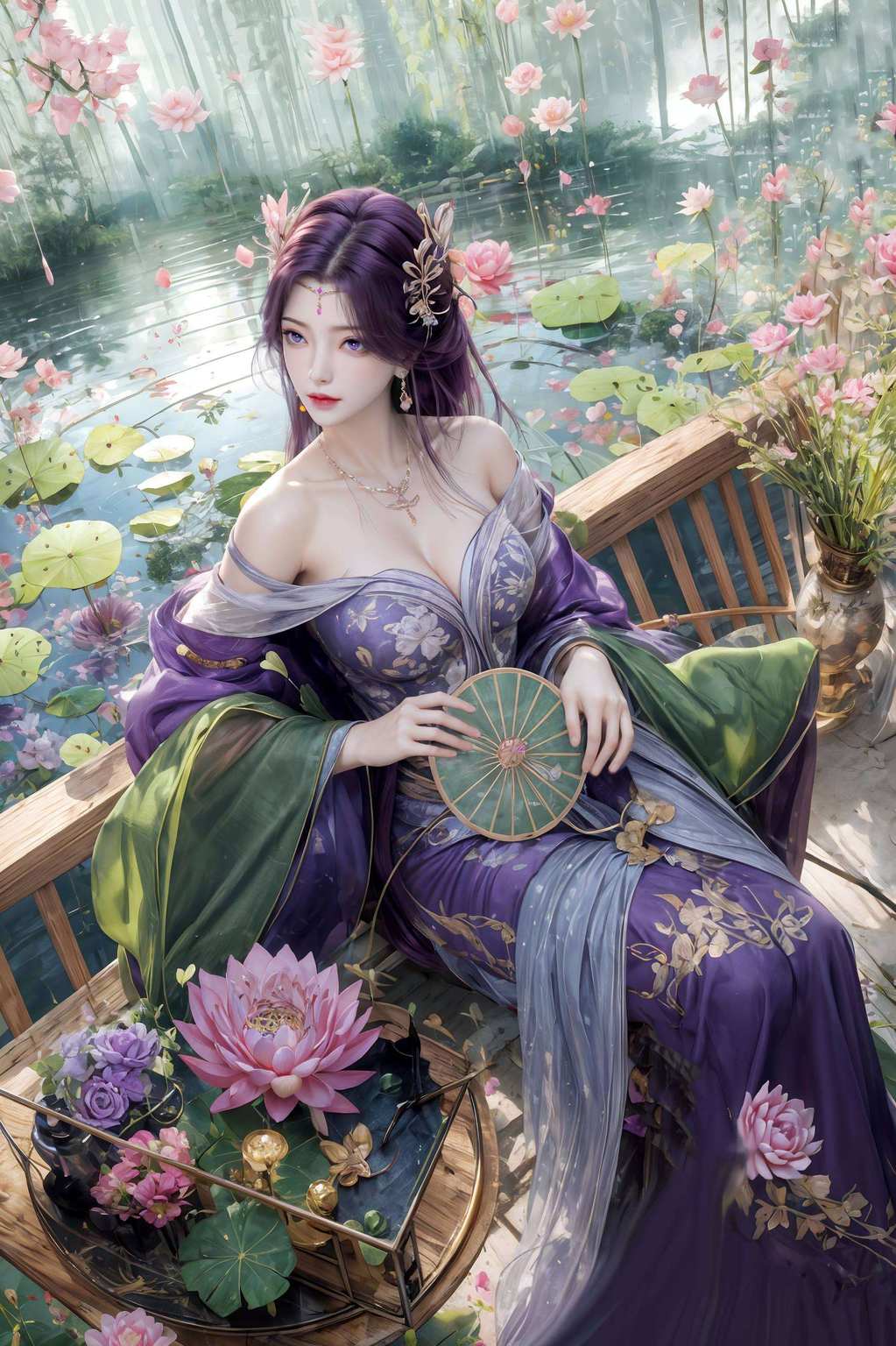 云曦女神以其独特的玄幻气质都让人眼前一亮
