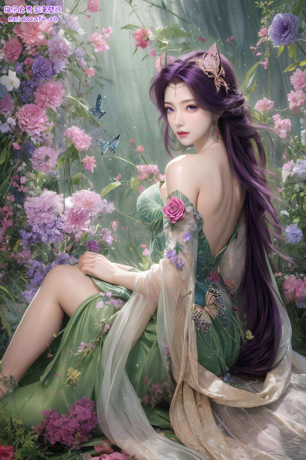 壁纸映玄幻国漫美神韵
