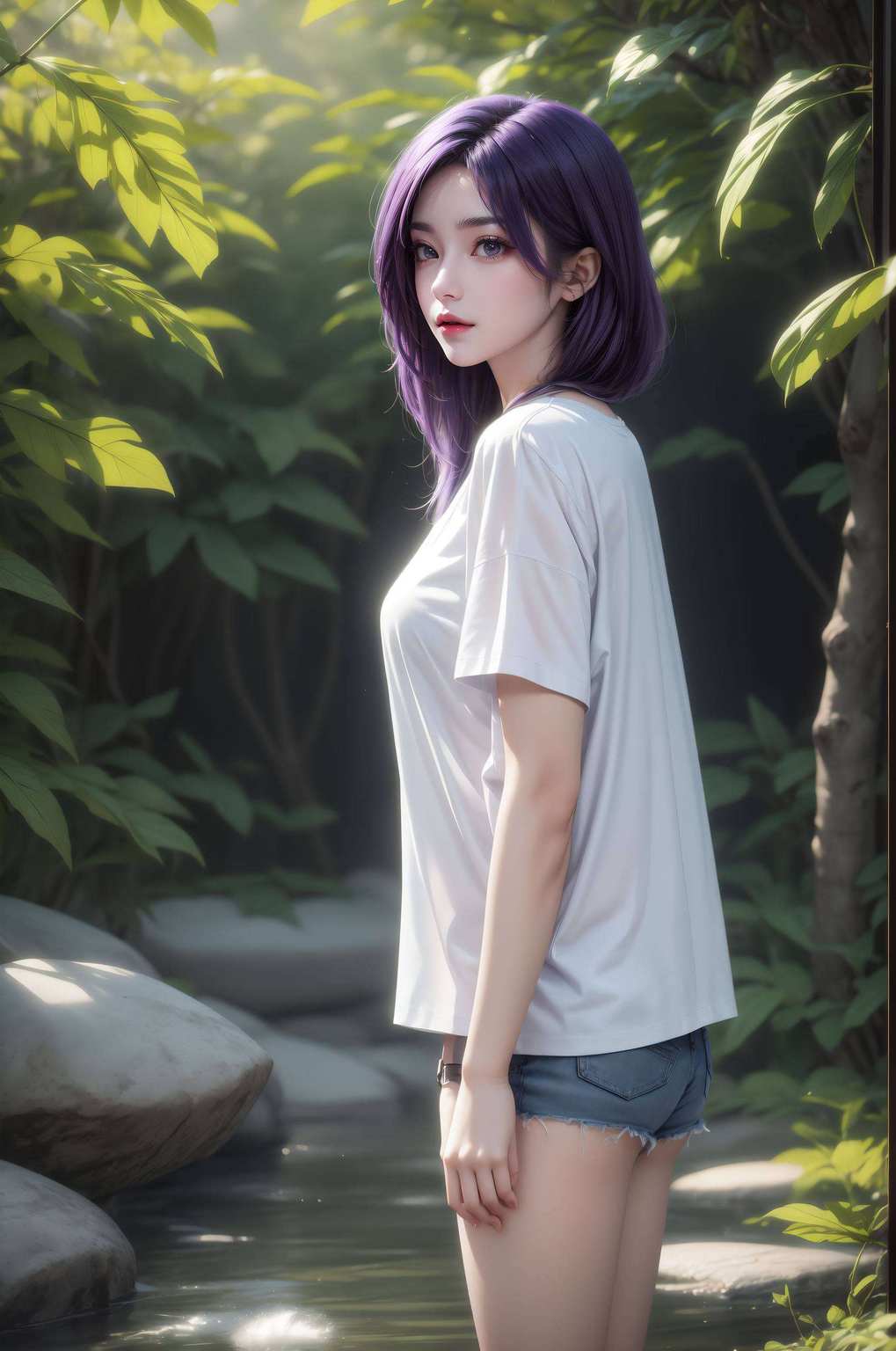 动漫美女的魅力完美世界之美触手可及
