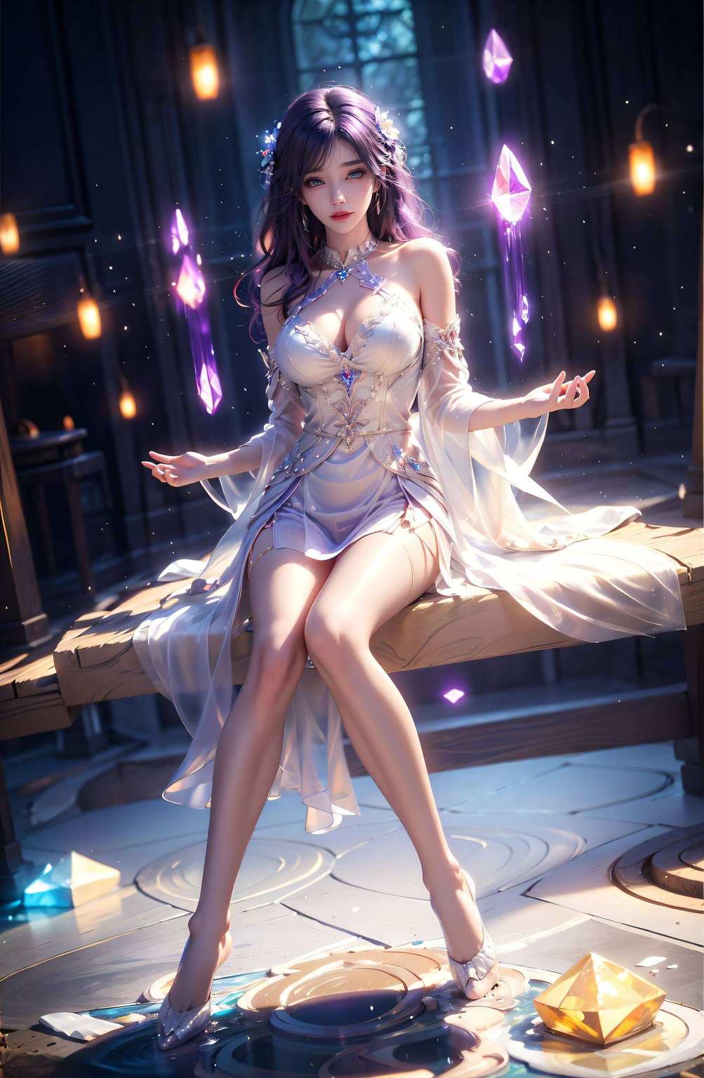 手机一解锁今天给大家送上超美的国漫完美世界的云曦女神高清壁纸！这可不是一般的壁纸哦