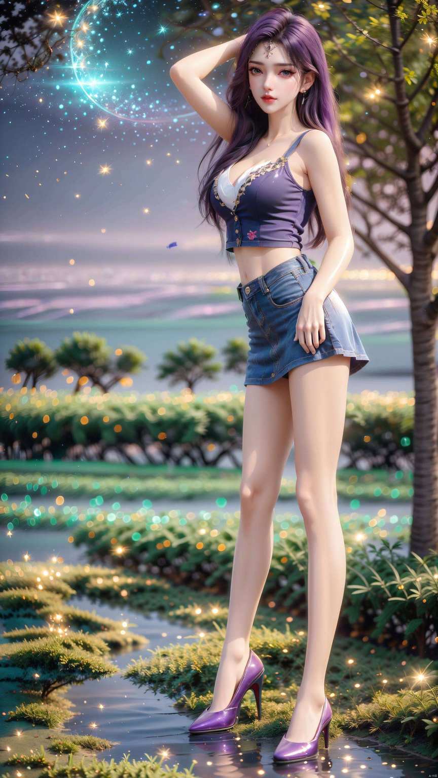 美轮美奂同幻境觅美女