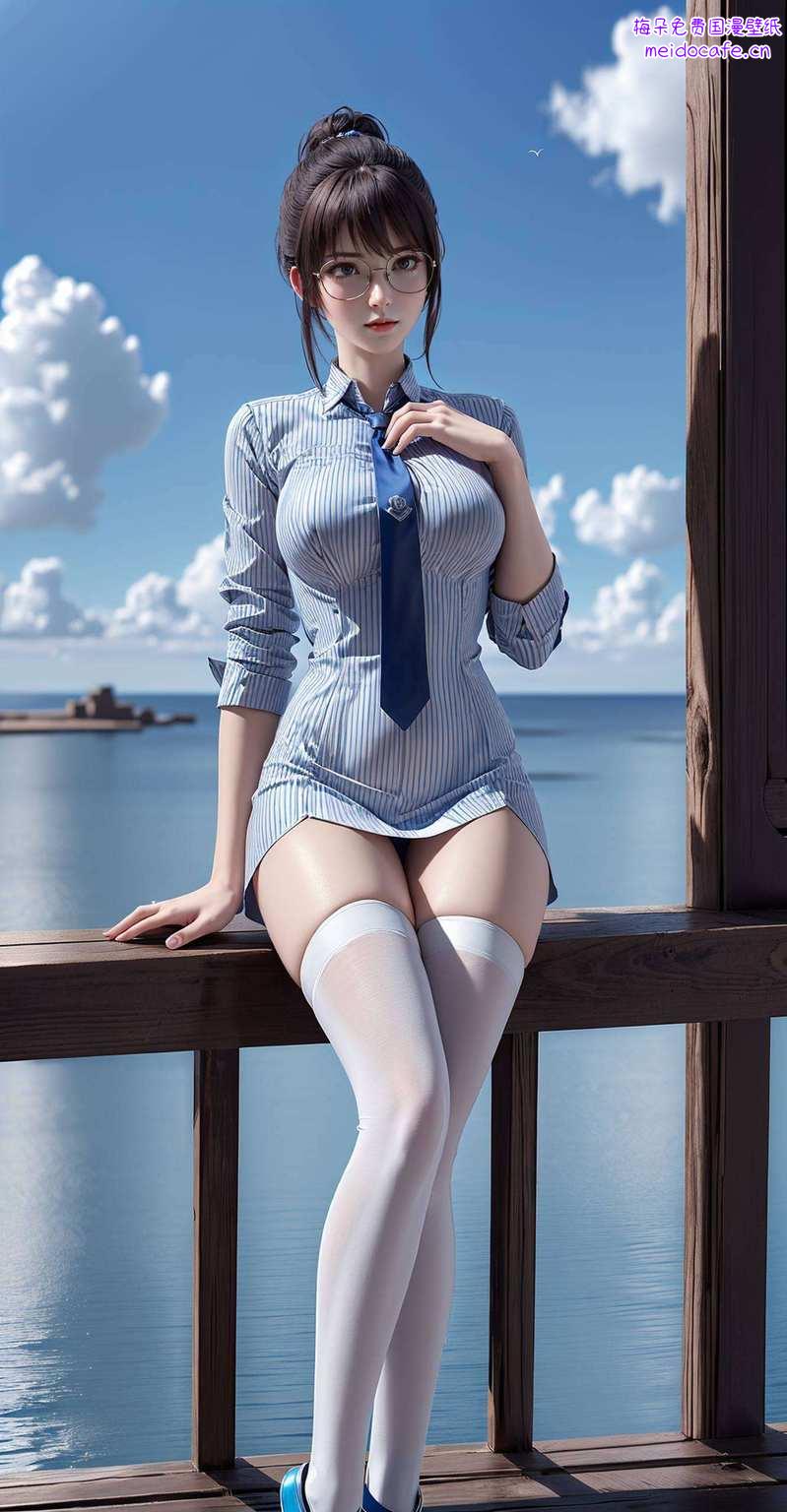 化作一张张精美的二次元壁纸每一次转身都散发着无尽的魅力