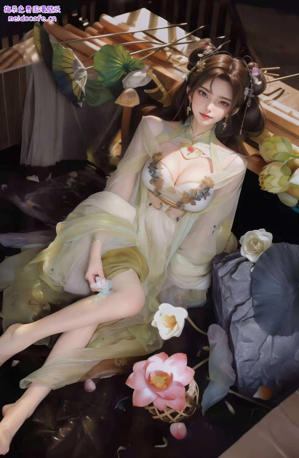 美艳不可方物程灵那飘逸的仙姿与《仙逆》的神秘色彩交织