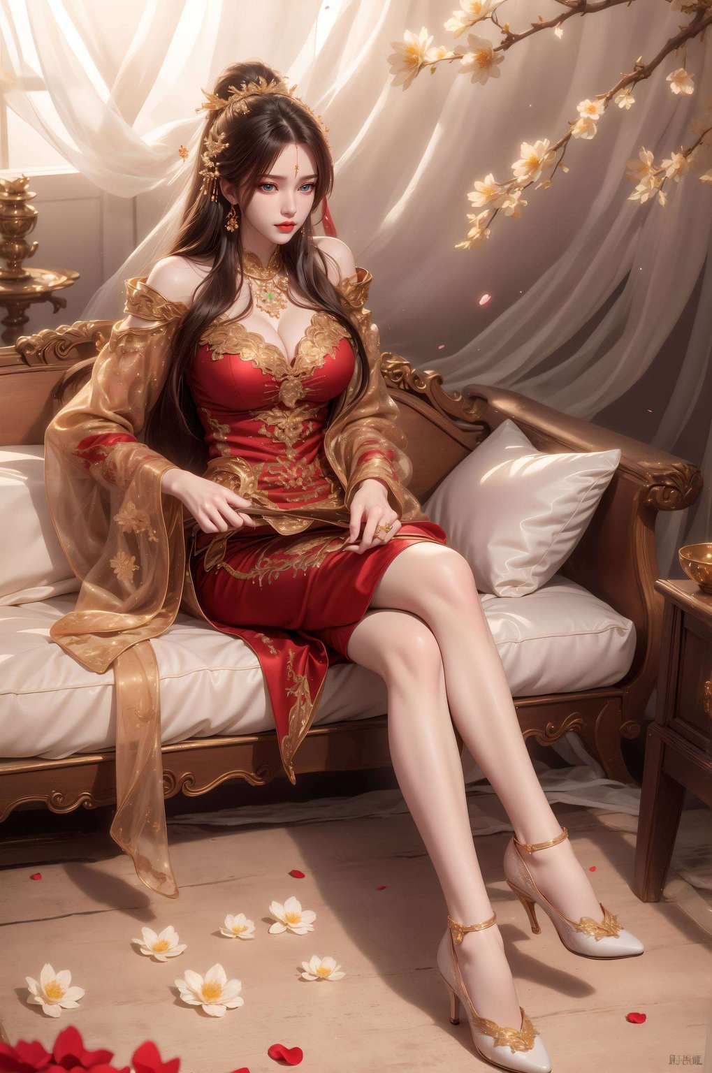 她的每一次回眸更有着玄幻故事中的非凡魅力