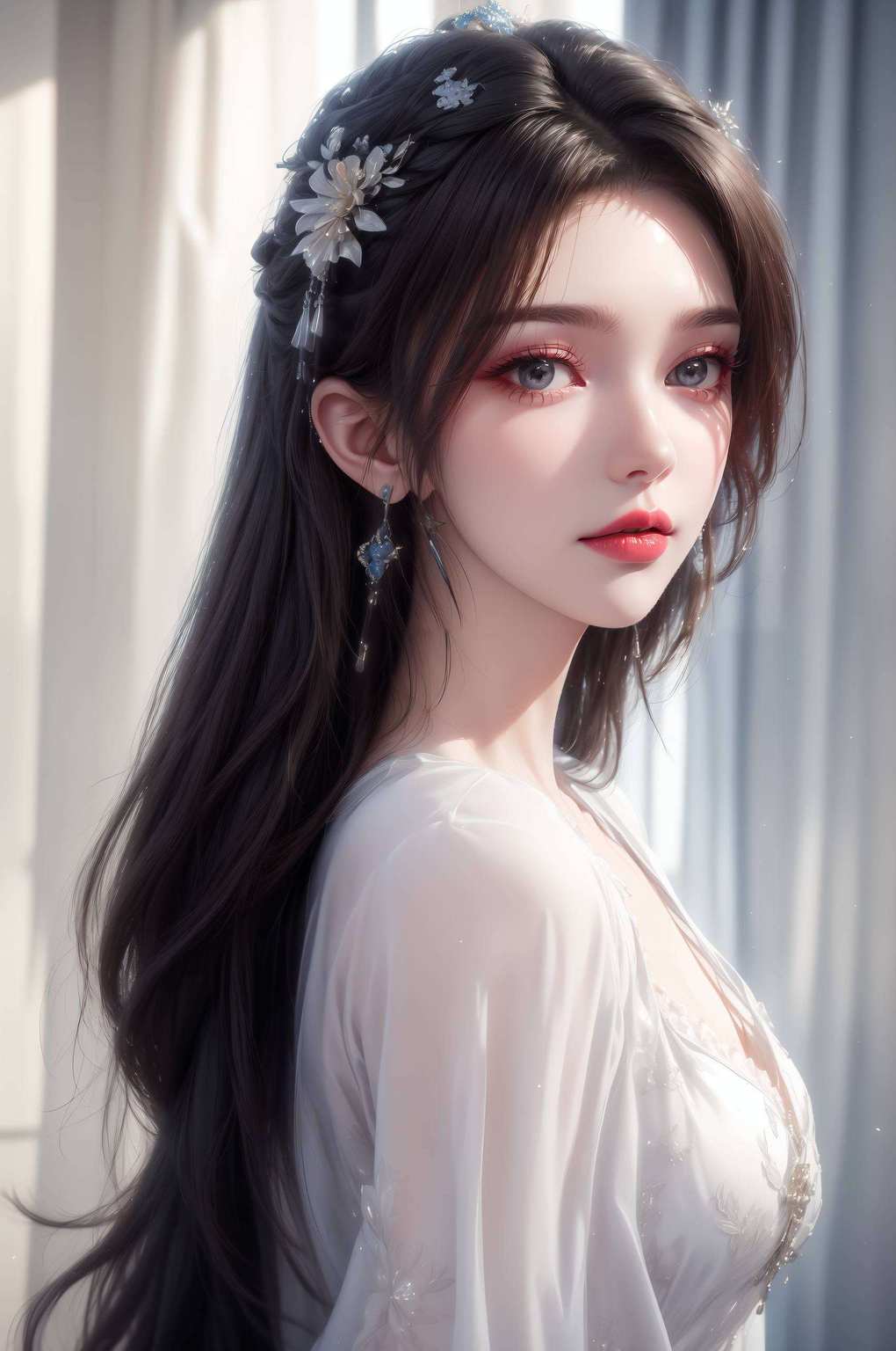 壁纸绘神韵翩若惊鸿