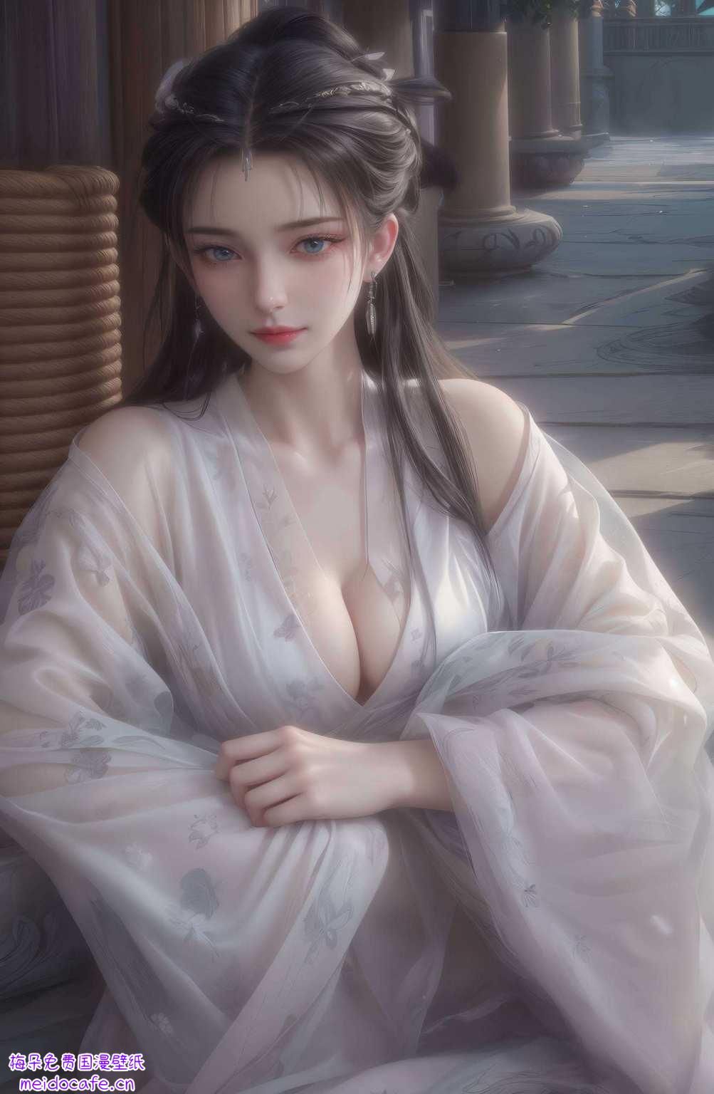 万般仪态玉颜映月
