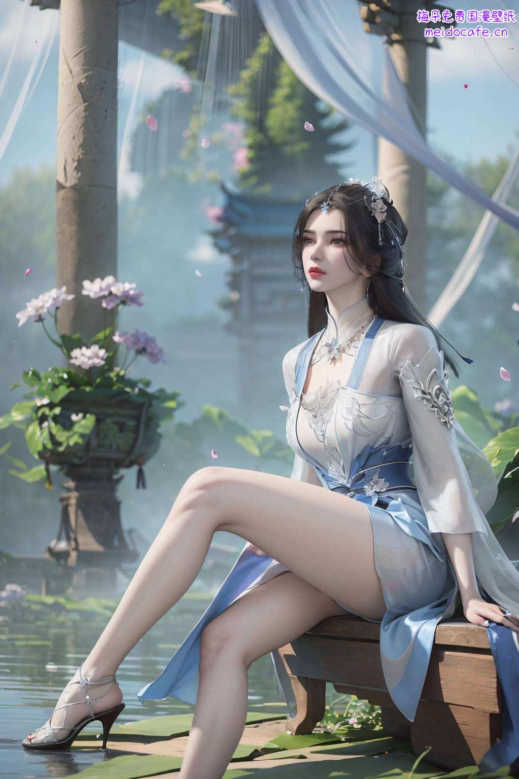美眸含笑动漫爱好者们的电脑屏幕