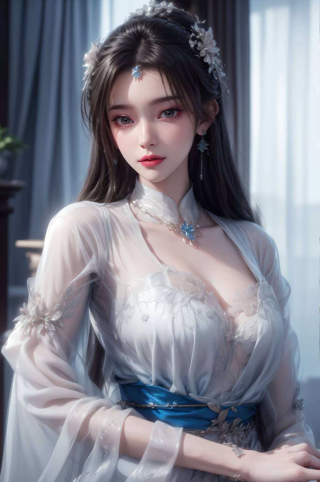 如今不仅成为了你的电脑宽屏壁纸穿上婚纱的她