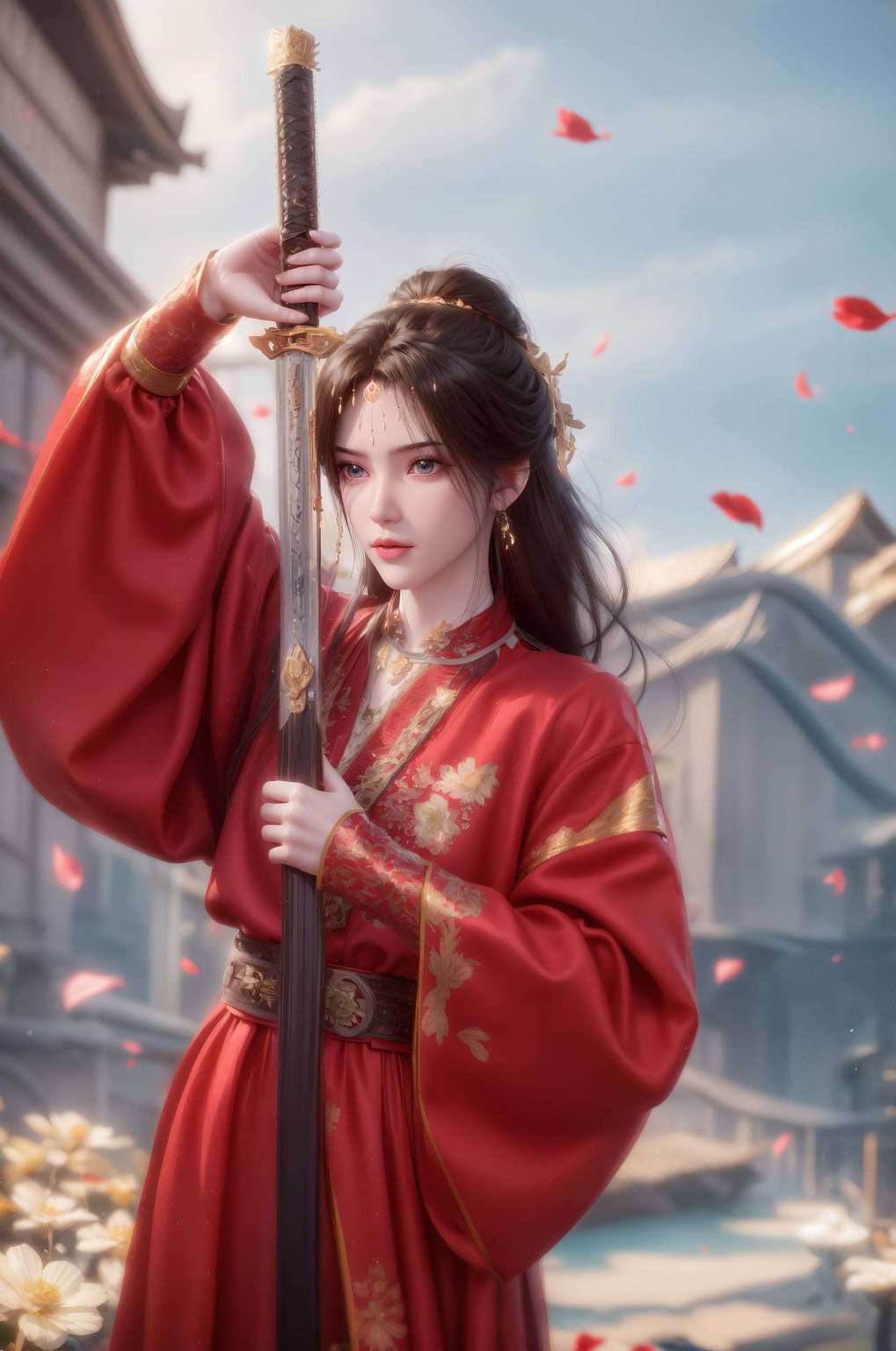 在这绚烂的玄幻世界里她是一道不灭的光