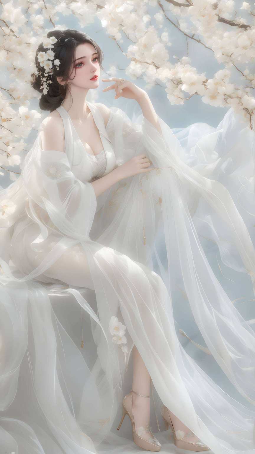让你的电脑屏幕也仙气十足一起和李慕婉壁纸共度美好时光吧！