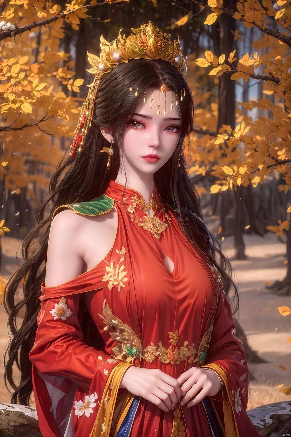 她的美丽她的风采犹如繁星点点