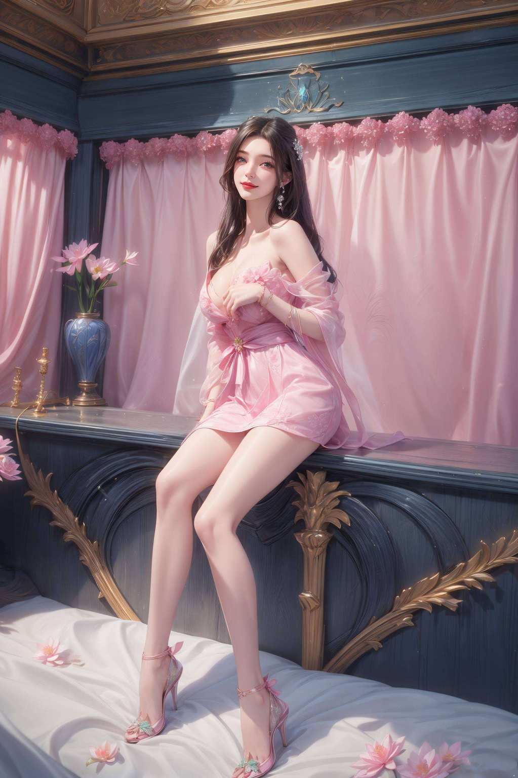 李慕婉以其独特的魅力如同一缕清风