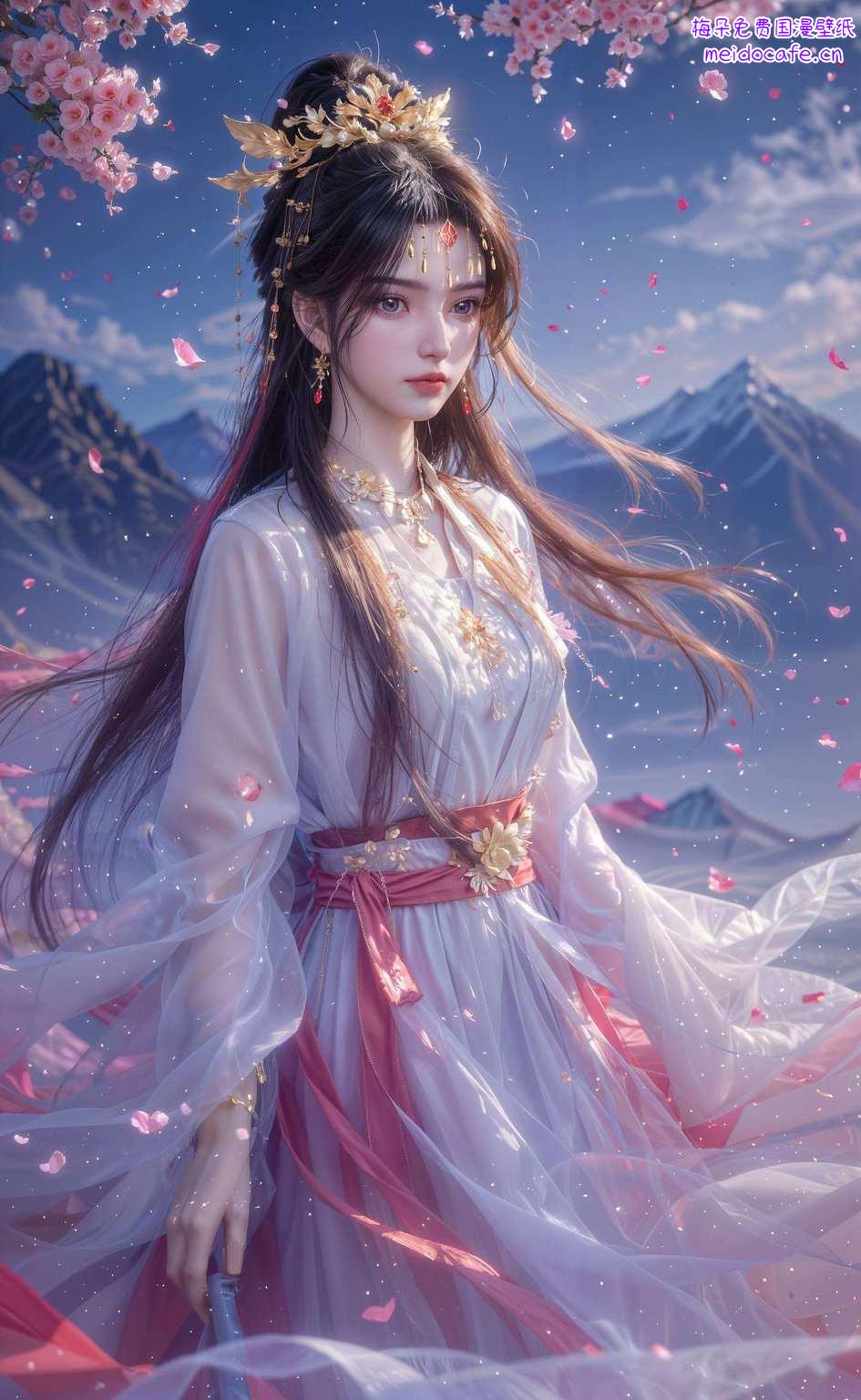 让你的电脑也享受一场视觉盛宴吧今天给大家带来一款超级养眼的AI生成素材——李慕婉新春高清壁纸！这可不是一般的壁纸哦