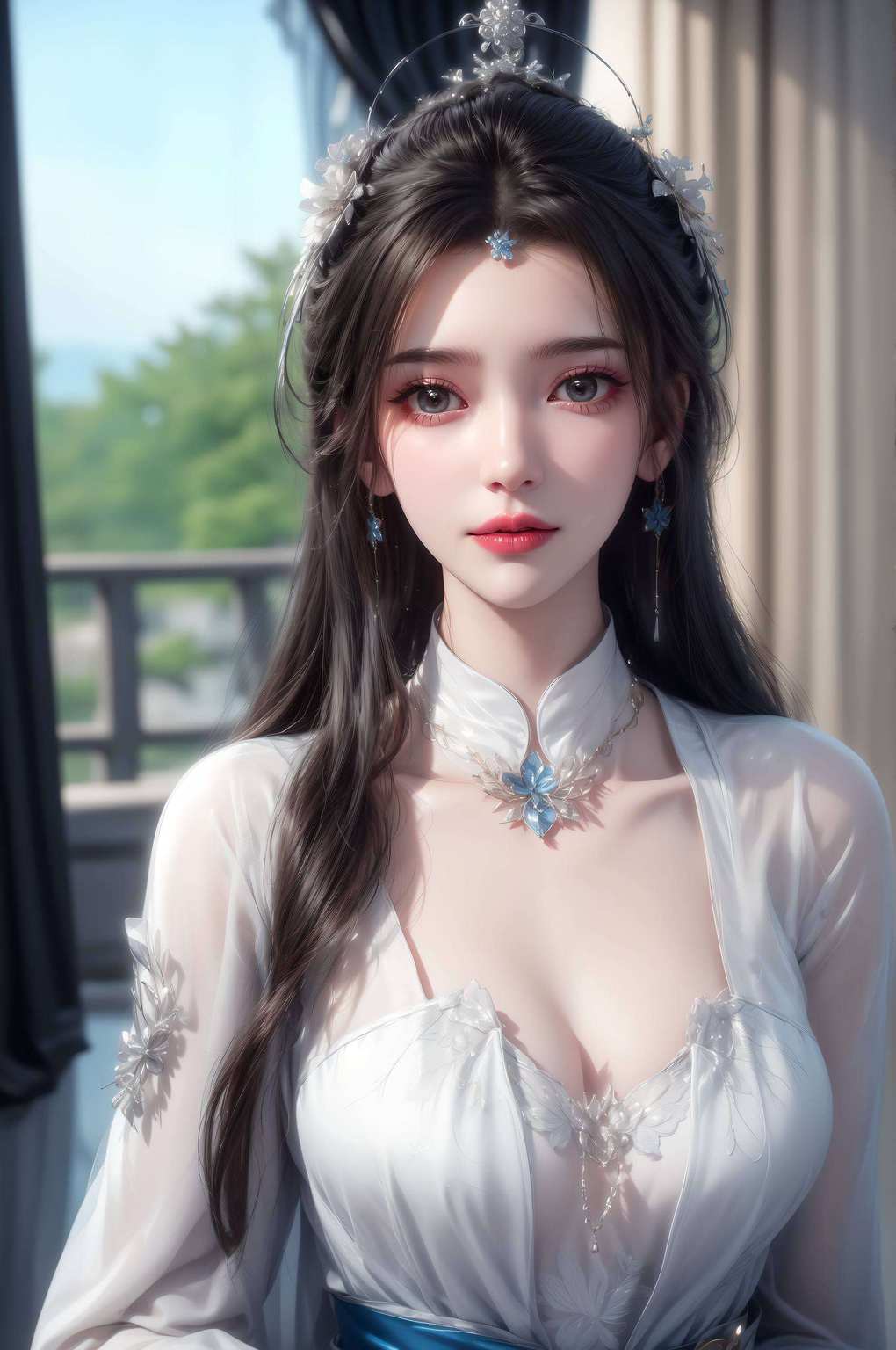每一次欣赏她的高清壁纸如梦似幻