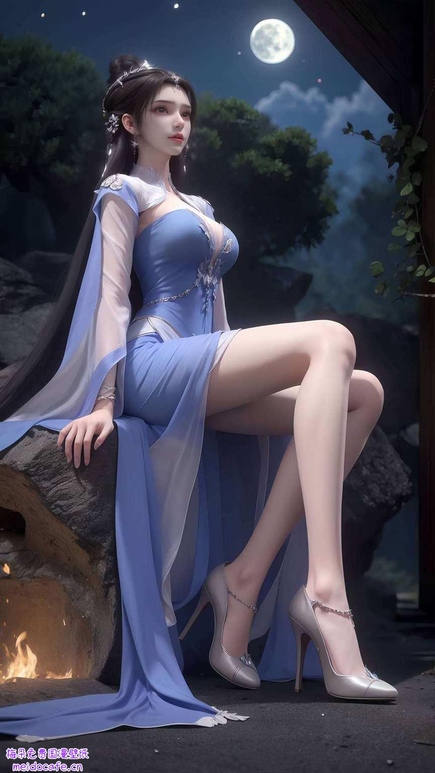 李慕婉如今身着华美婚服
