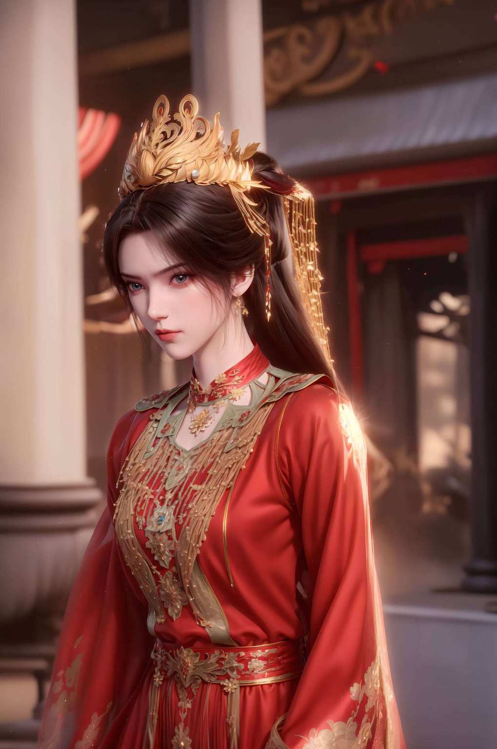 主角可是我们国漫界的女神——李慕婉哦！这款壁纸将带你穿越到仙逆的世界李慕婉生命走到尽头的画面