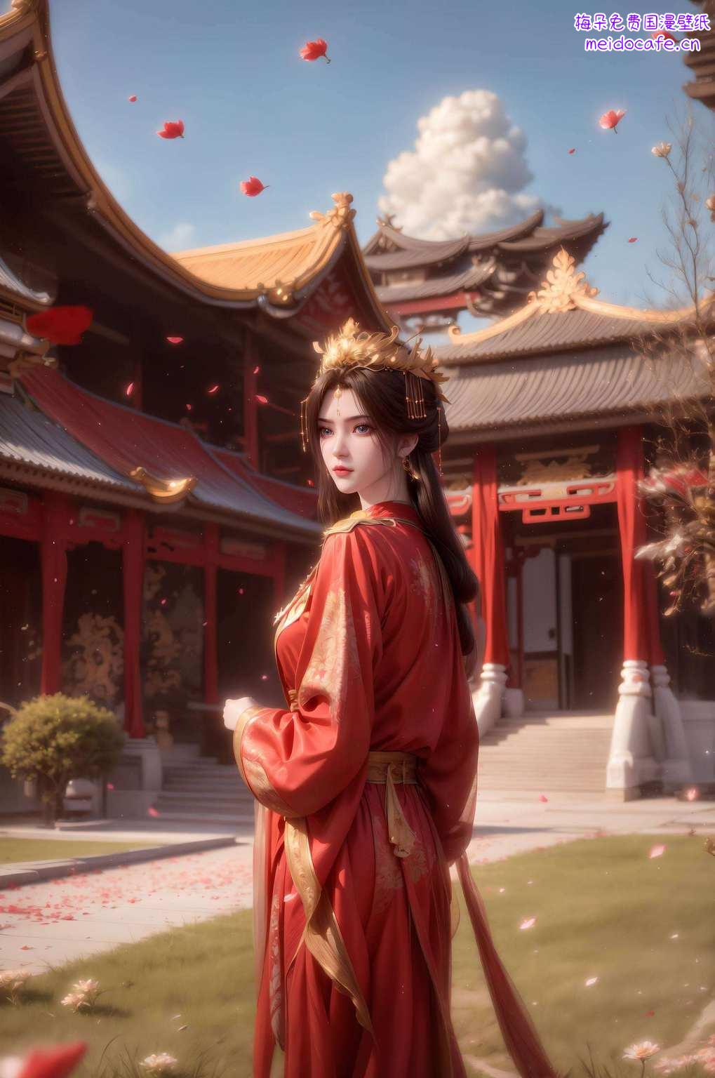 我这儿有独家秘笈——李慕婉手机壁纸玄幻感十足！