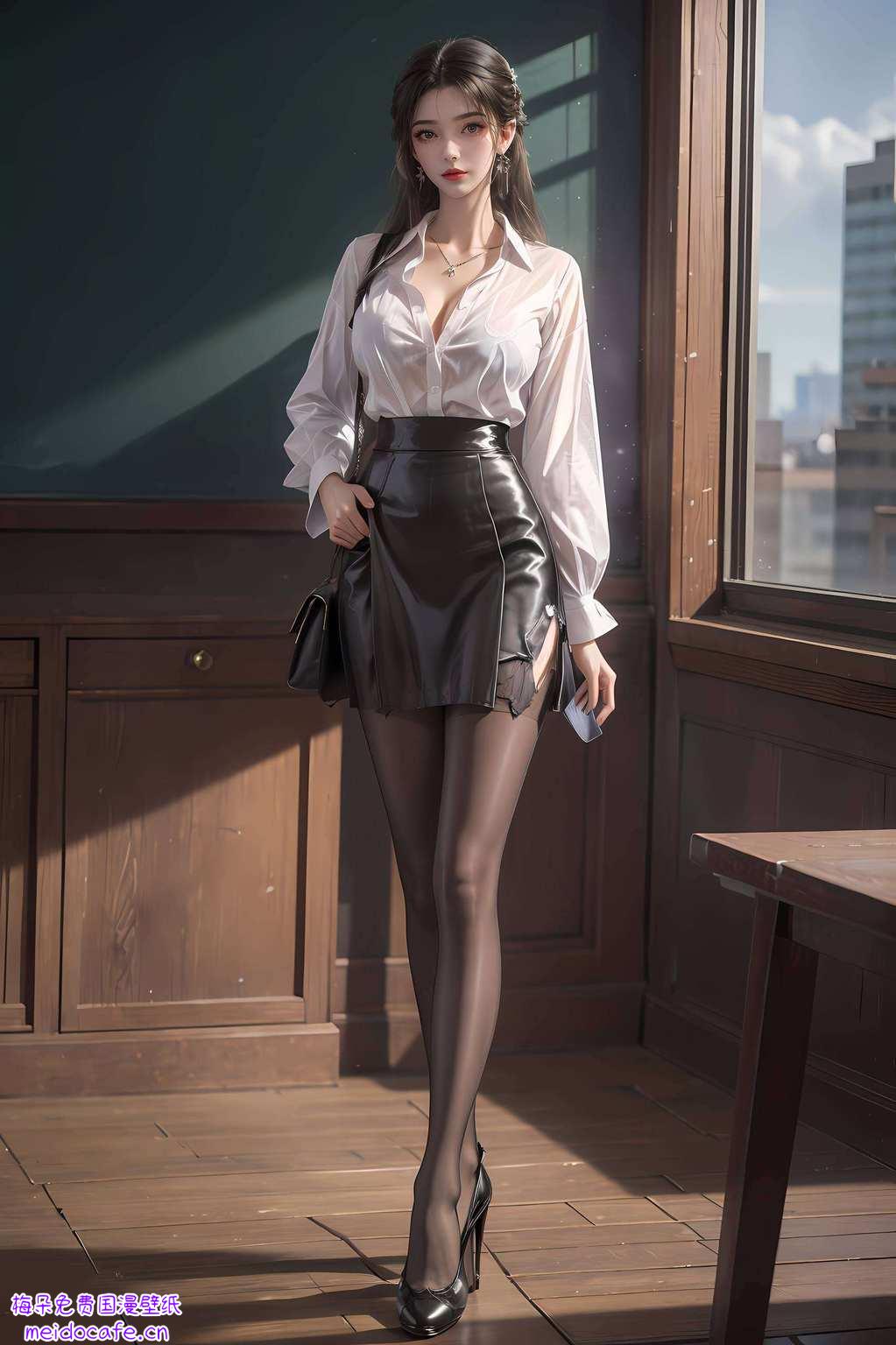 各位看官每天上班学习都能欣赏到国漫女神的芳容
