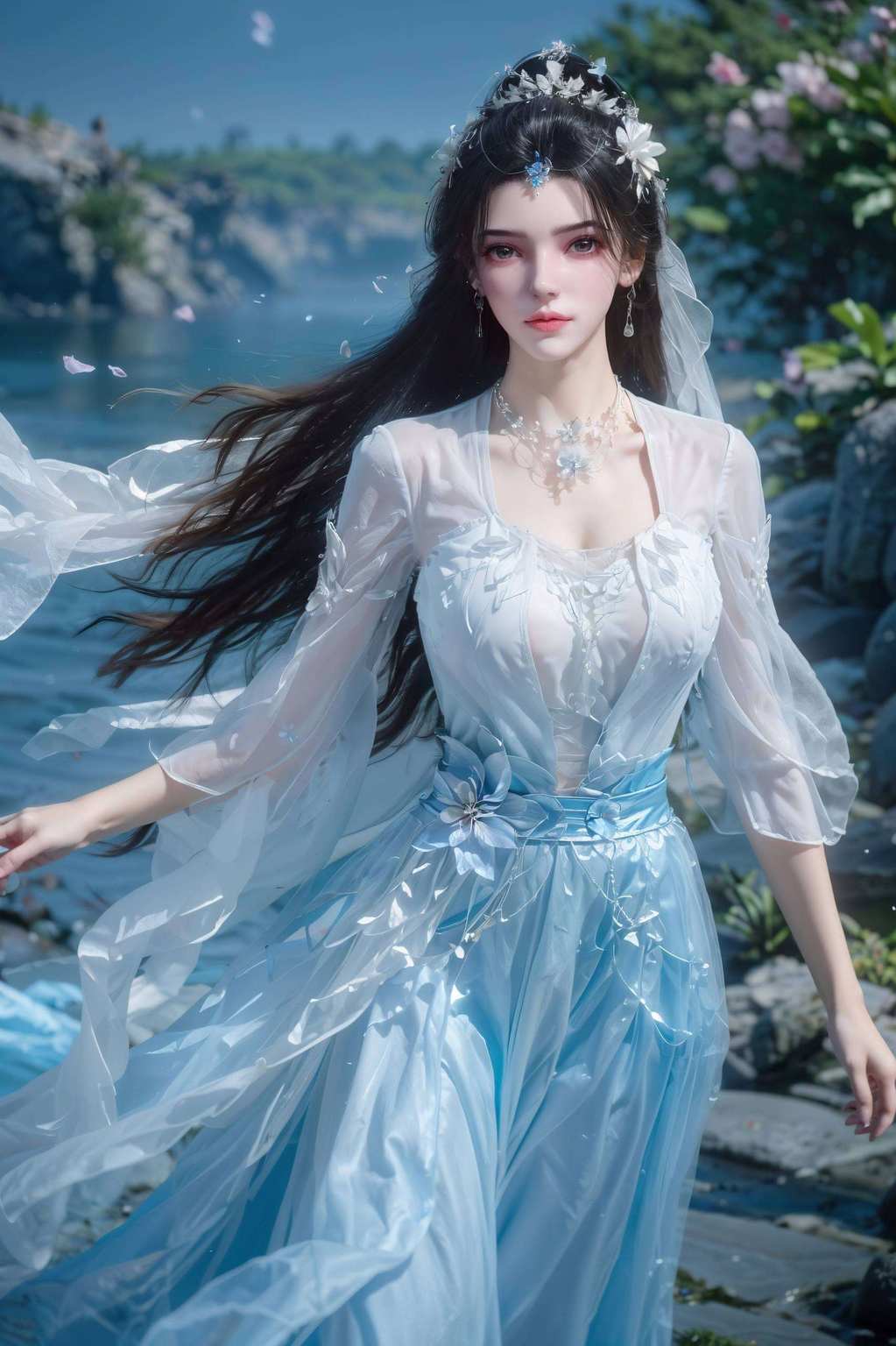 如同仙境中的新娘从《仙逆》中走出的她