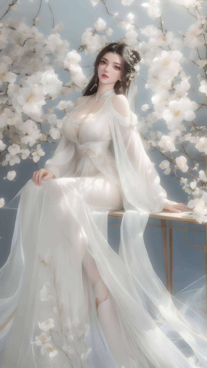 嘿嘿就能感受到国漫女神的仙气十足！李慕婉这名字一提