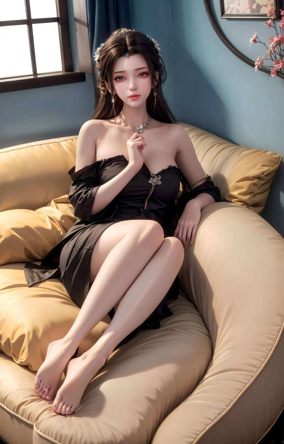 国漫女神的魅力可不是吹的！主角嘛