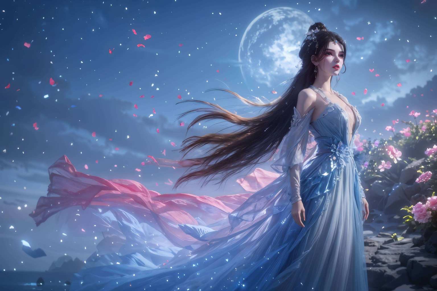 想要一睹国漫美女的芳华今天给大家推荐一款全新的“李慕婉护眼壁纸”